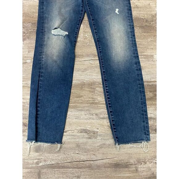 Mavi Jeans Alissa Ankle Crop Skinny Stretch Distressed Women’s Sz 27 - Picture 2 of 8